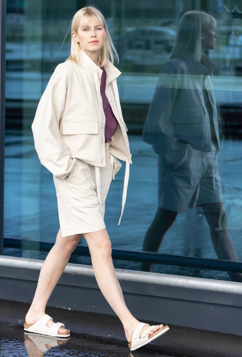 No70 Shorts mit Arbeitertaschen