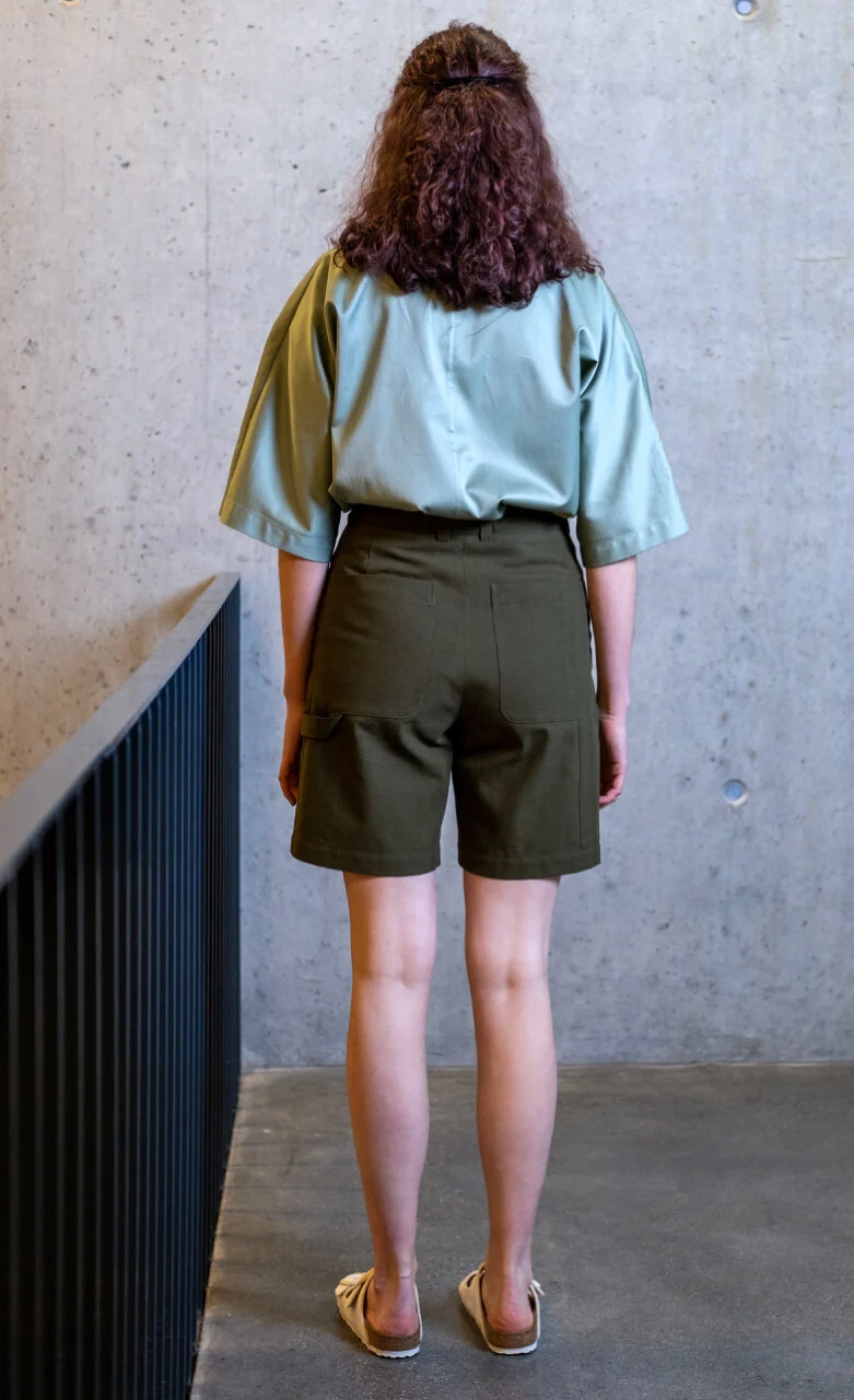 No70 Shorts mit Arbeitertaschen