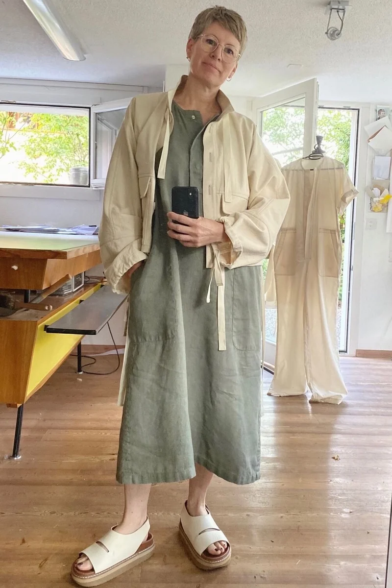 No69a Kragen zu Jacke mit T-Ärmel