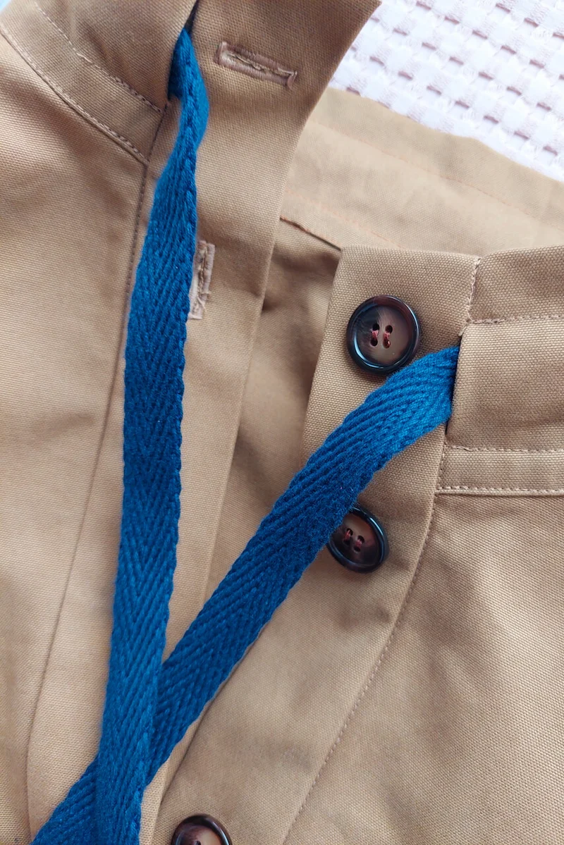 No69a Kragen zu Jacke mit T-Ärmel