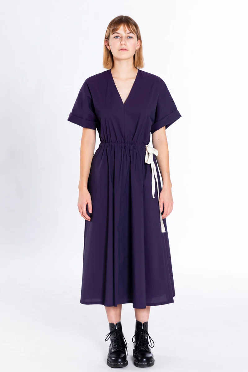 No68 Kleid mit T-Ärmel und Tunnel