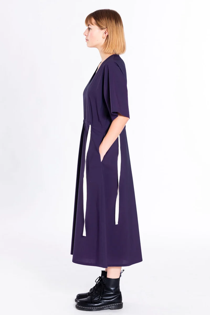 No68 Kleid mit T-Ärmel und Tunnel