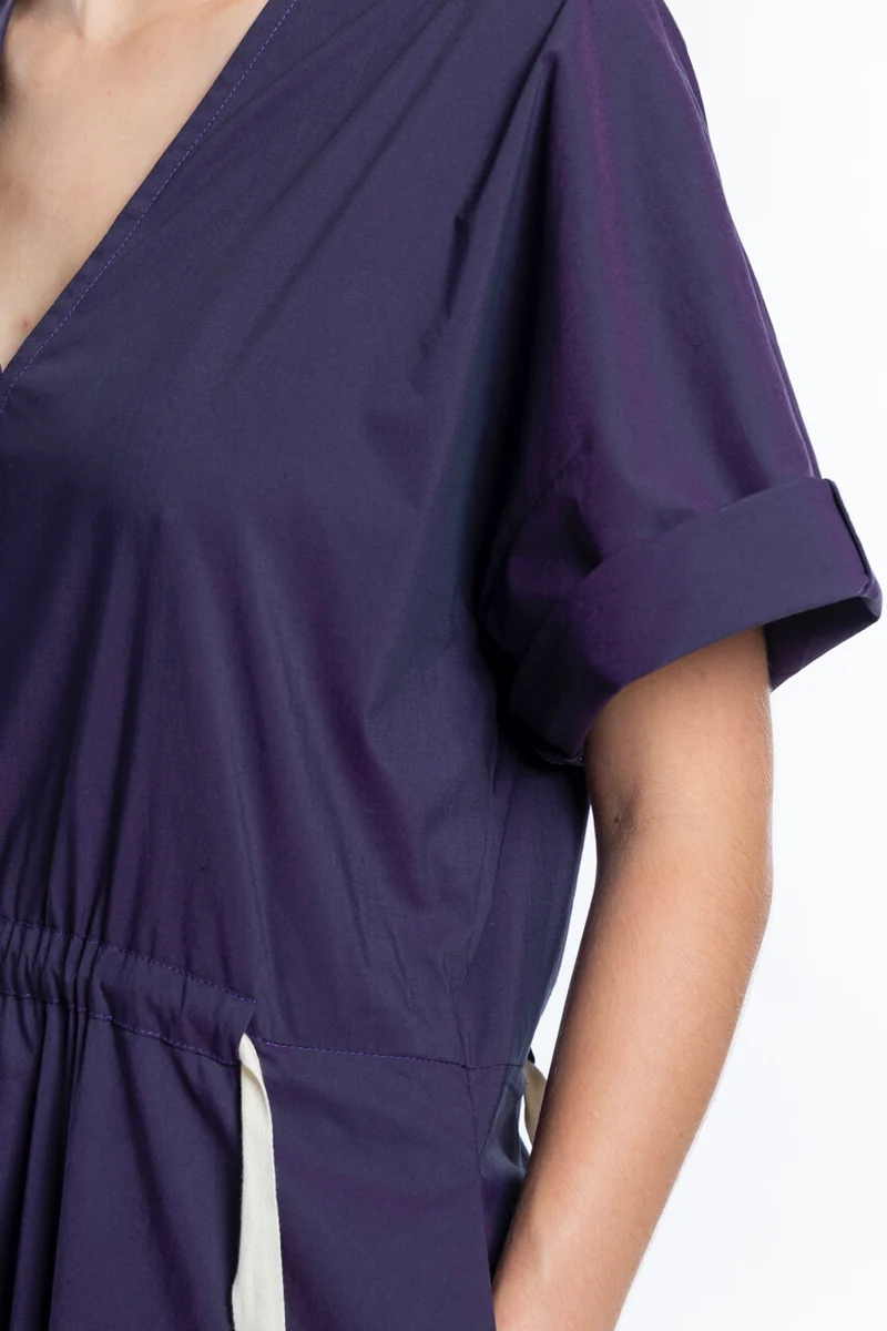 No68 Kleid mit T-Ärmel und Tunnel