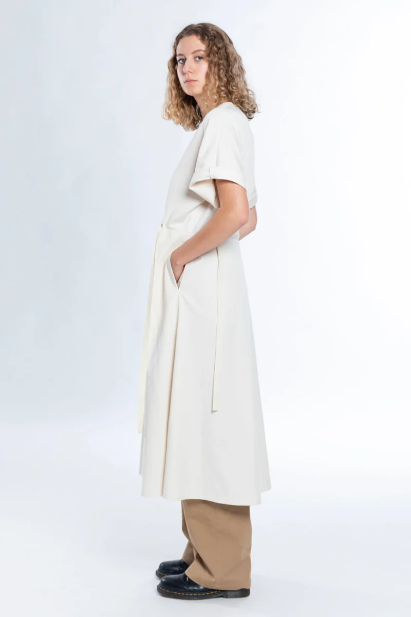 No68 Kleid mit T-Ärmel und Tunnel