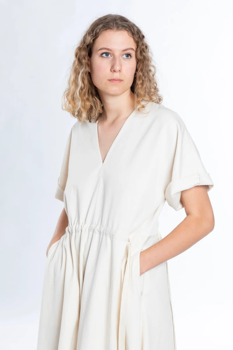 No68 Kleid mit T-Ärmel und Tunnel