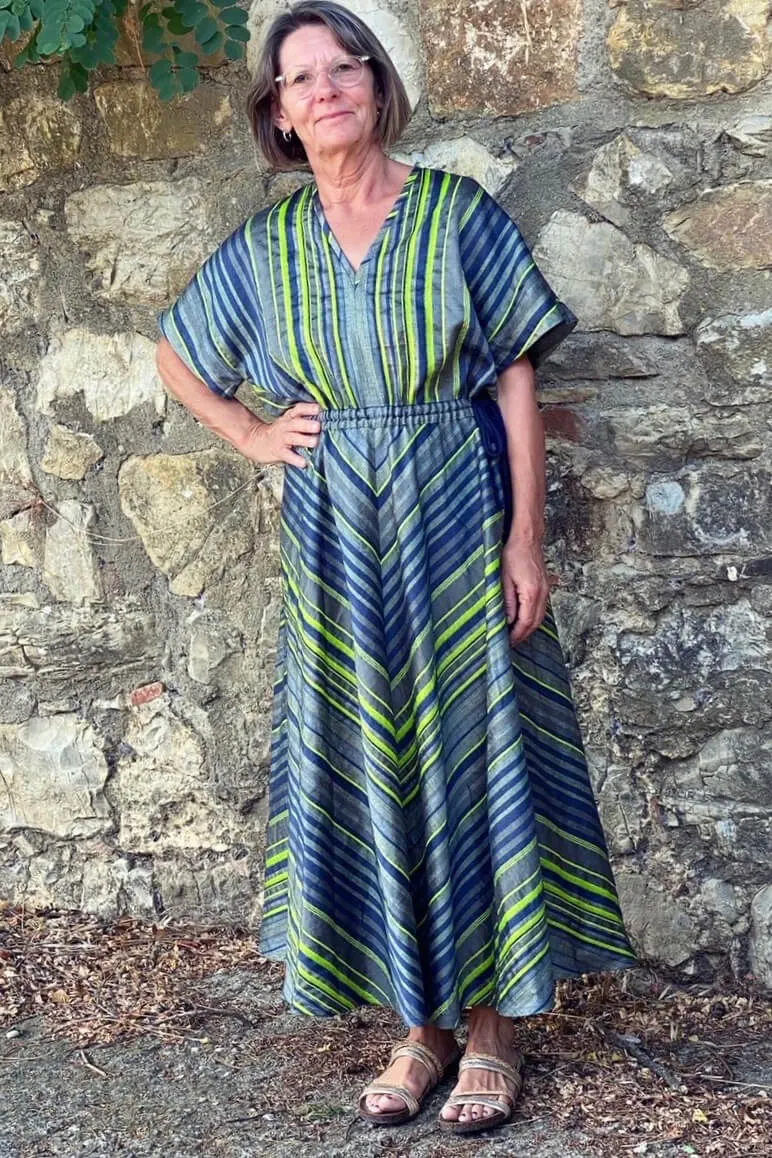 No68 Kleid mit T-Ärmel und Tunnel