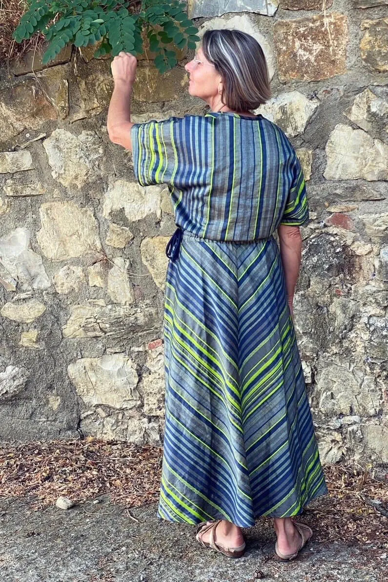 No68 Kleid mit T-Ärmel und Tunnel