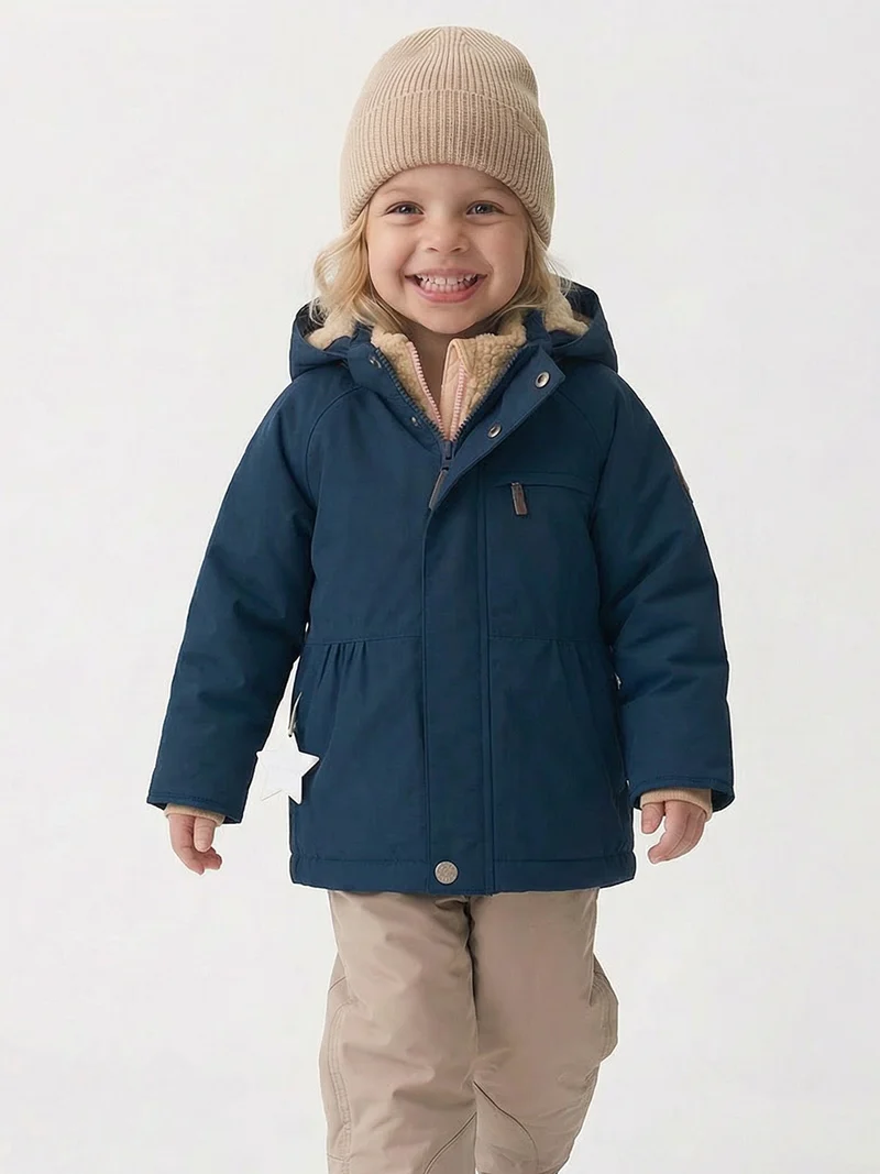 Winterjacke Marineblau