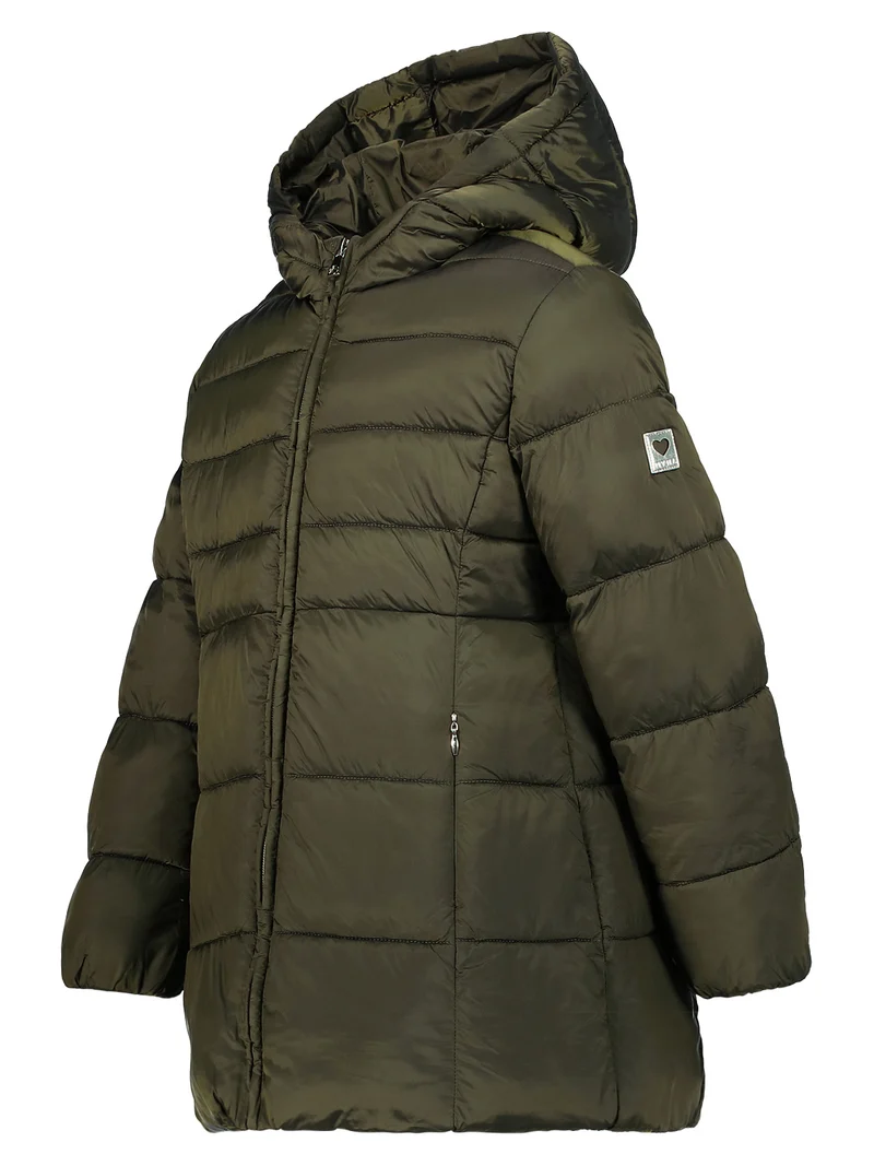 Wintermantel Olivgrün