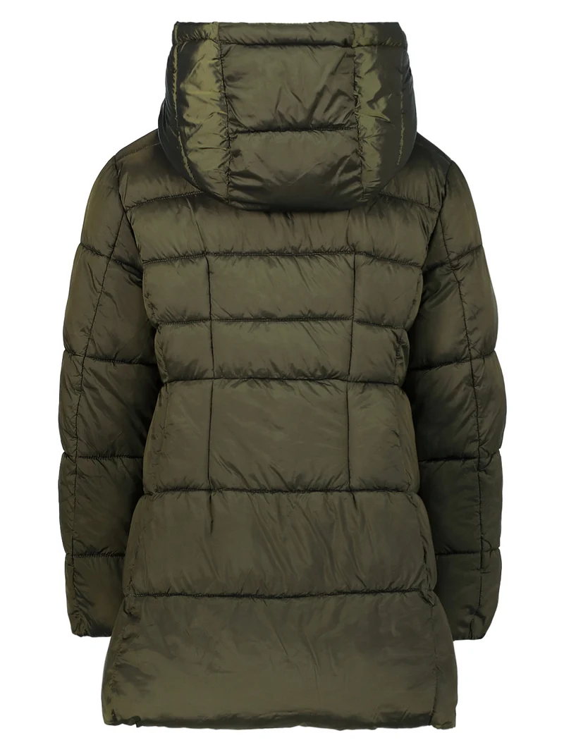Wintermantel Olivgrün