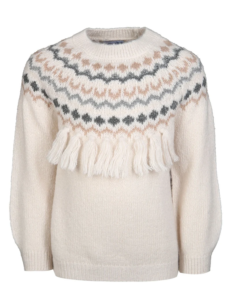 Pullover Cremeweiß