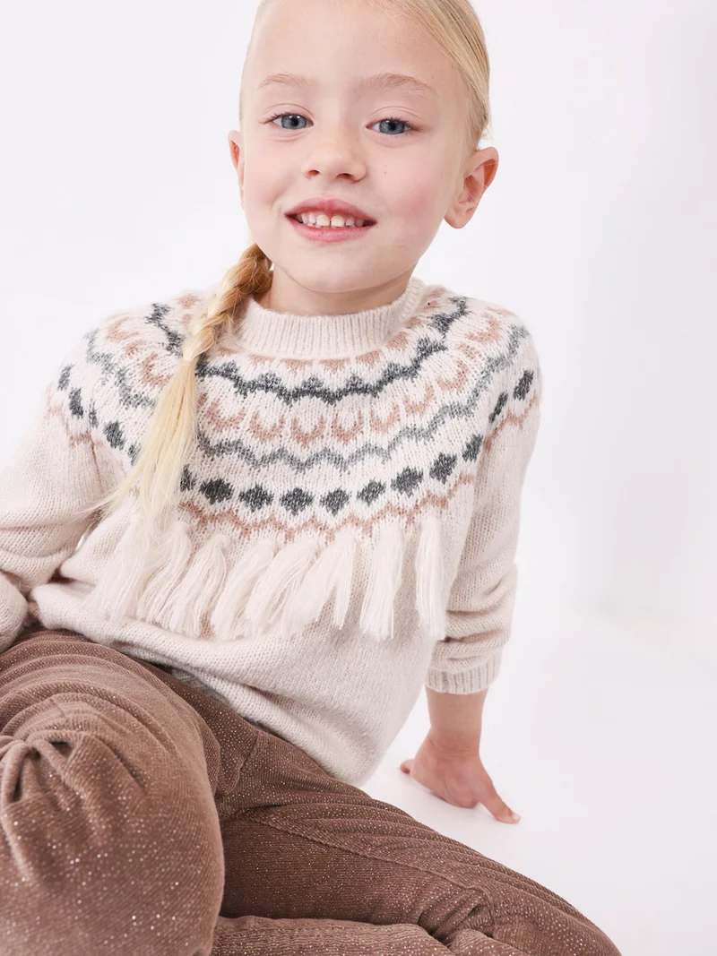 Pullover Cremeweiß