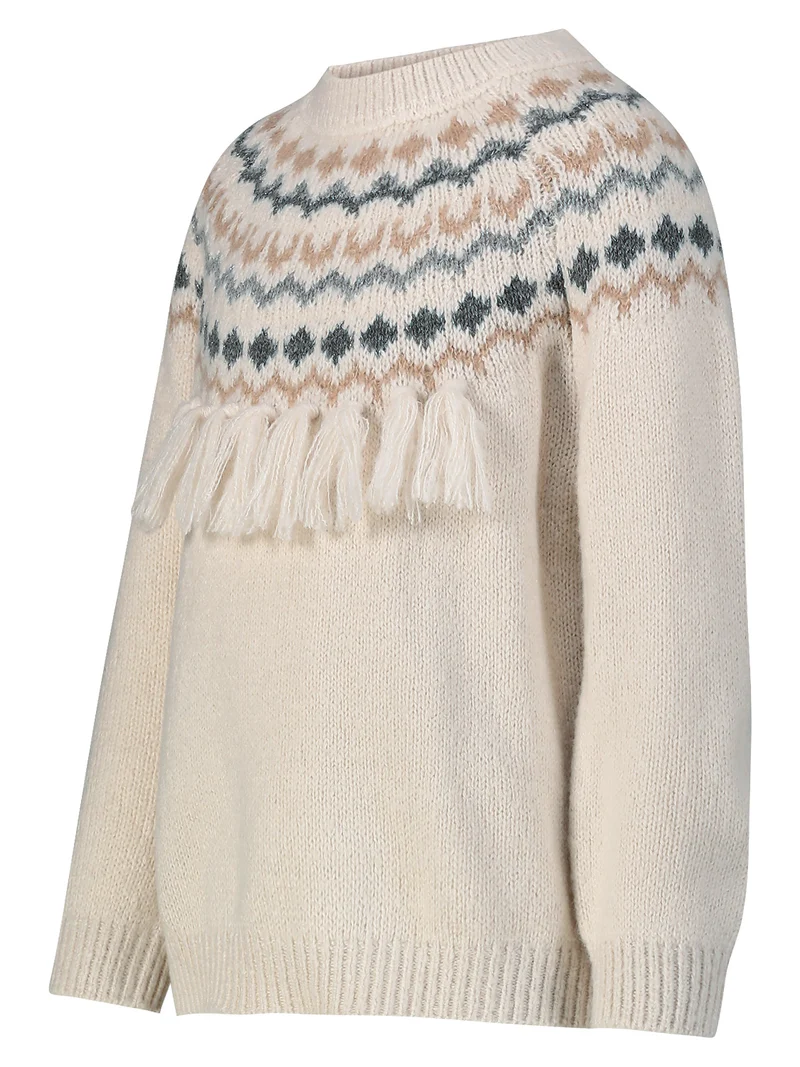 Pullover Cremeweiß