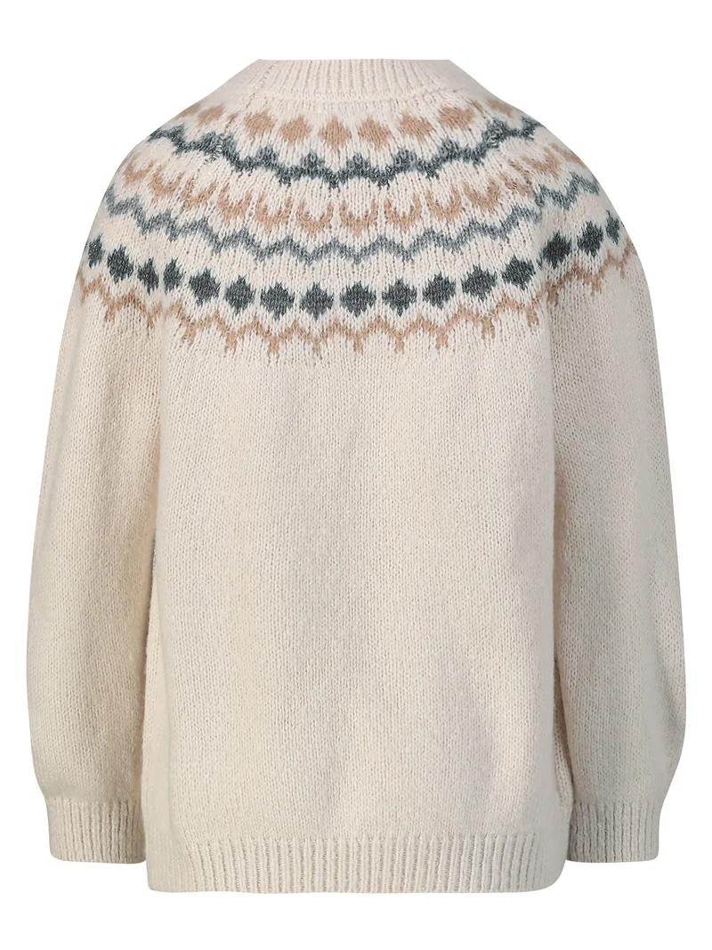 Pullover Cremeweiß