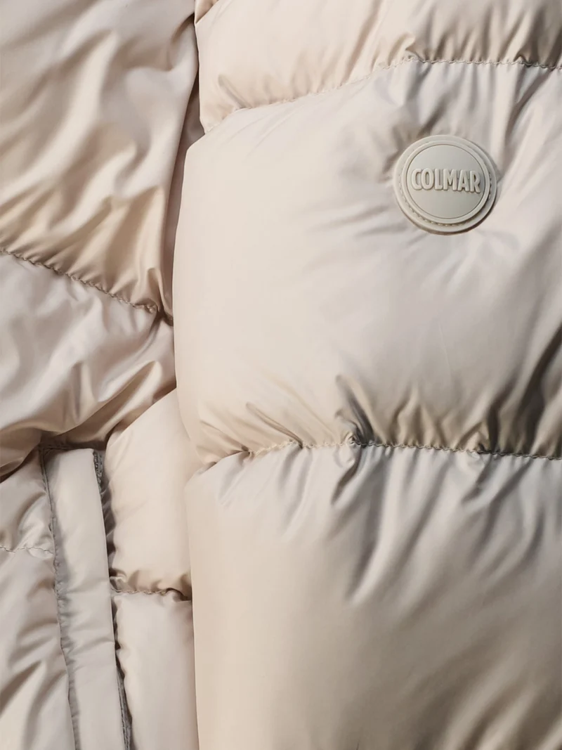 Daunenjacke Beige