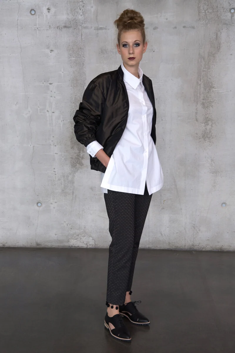 No18 Schnittmuster Bomberjacke