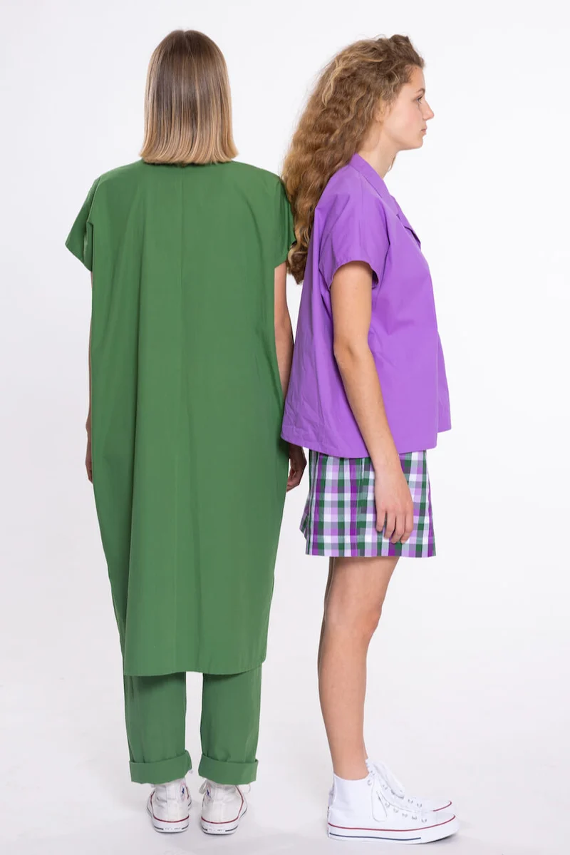 No31 Blusenkleid mit Knopfverschluss