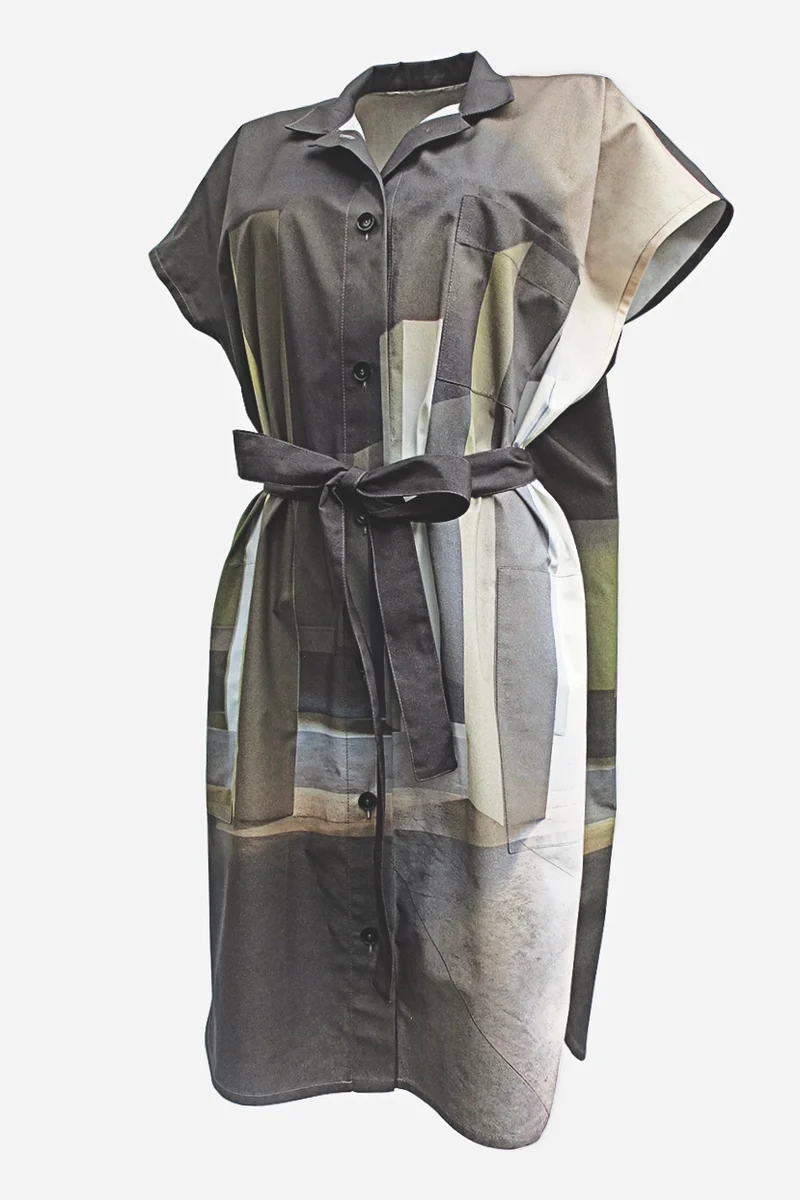 No31 Blusenkleid mit Knopfverschluss