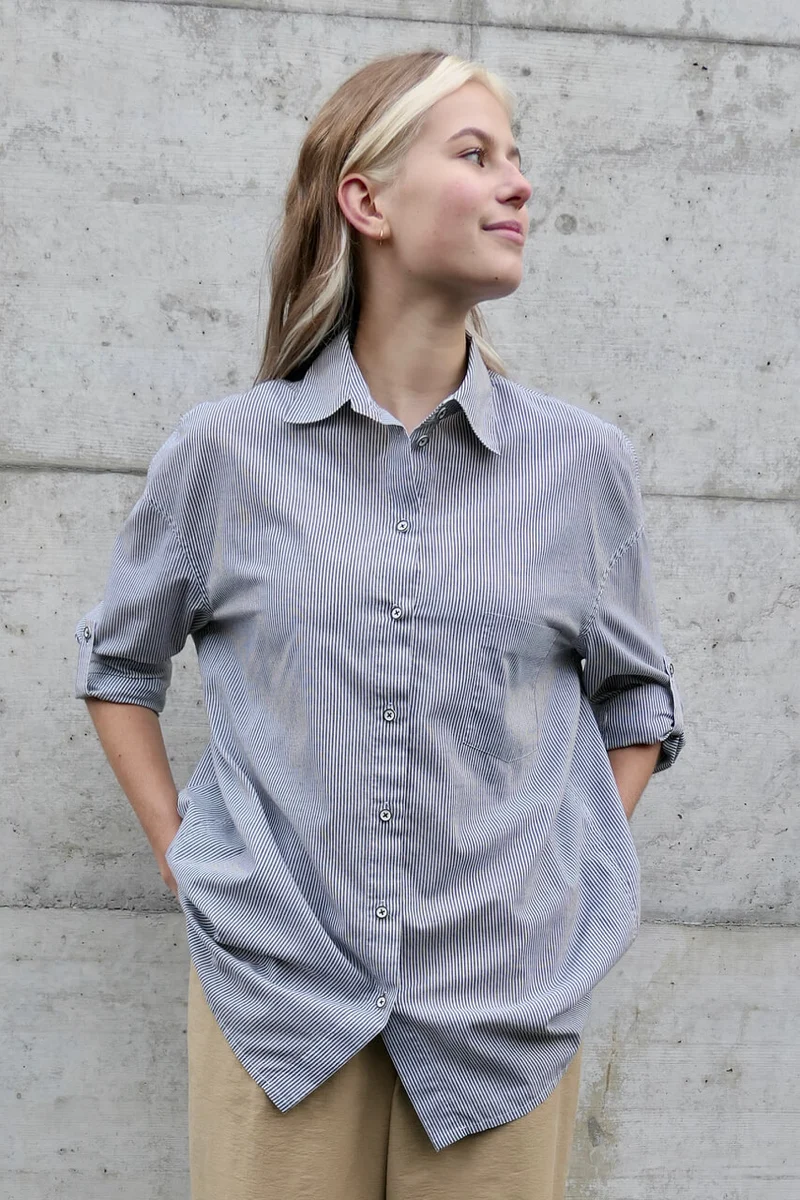No11 Oversize Bluse