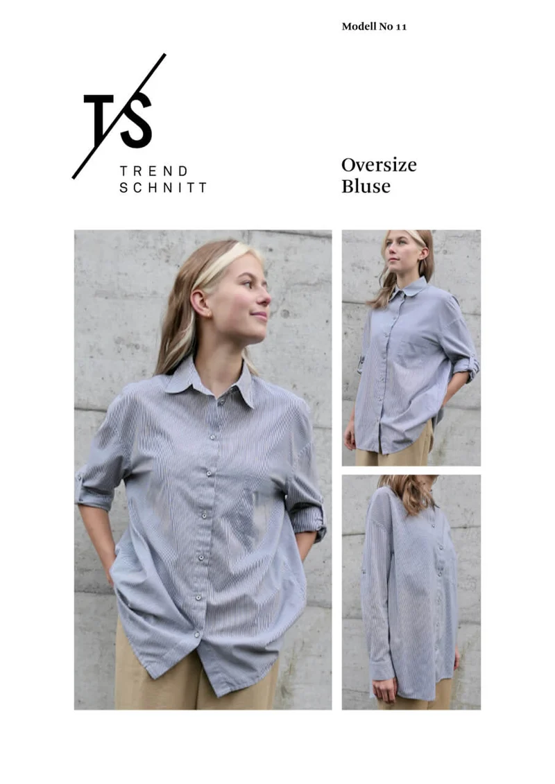No11 Oversize Bluse