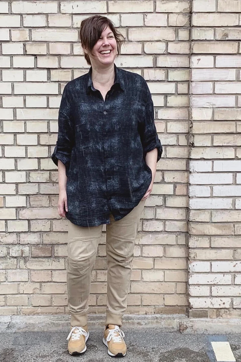 No11 Oversize Bluse