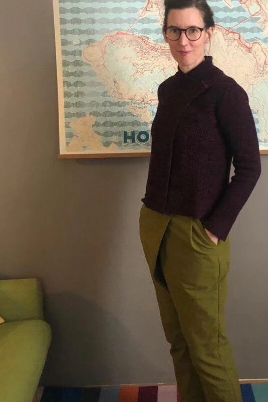 No8 Hose mit schrägem Verschluss