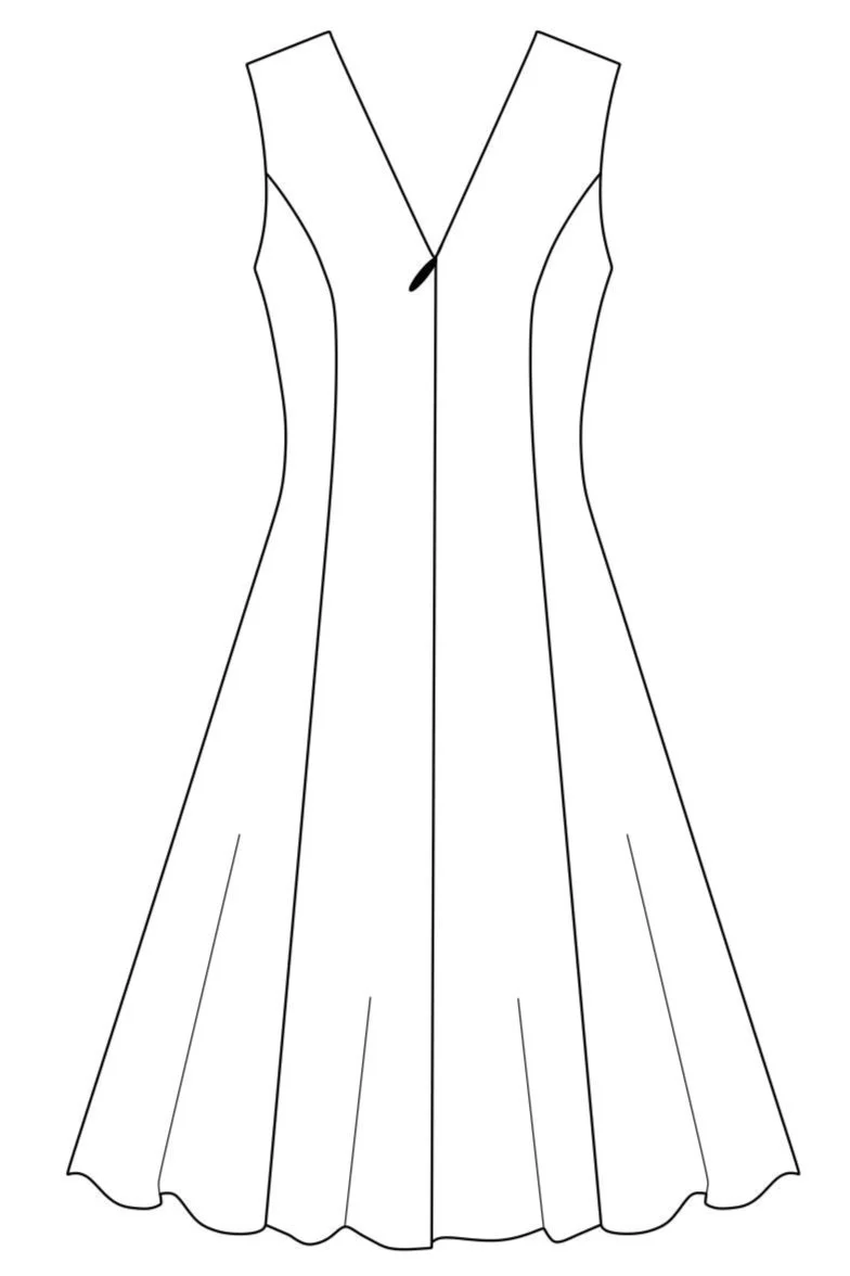 No41 Kleid mit Wienernaht