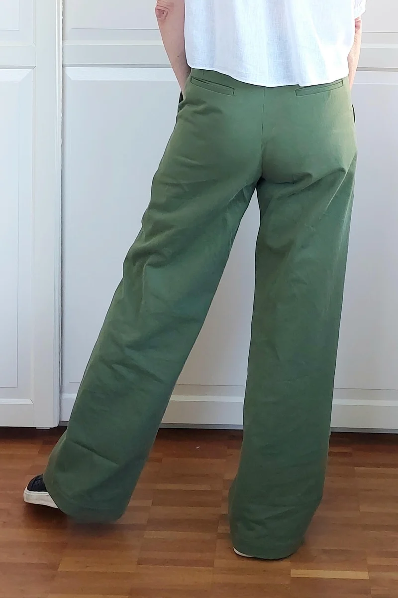 No65 weite Hose mit Taschen