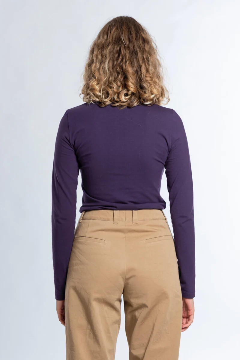 No64 Basic T-Shirt Bovin schmal