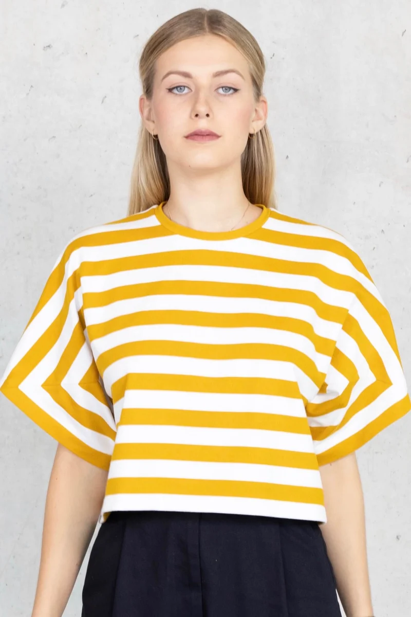 No63 T-Shirt mit Streifen