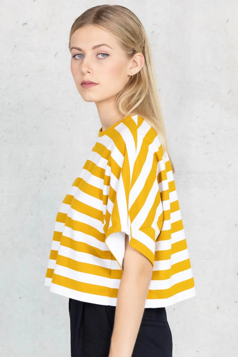 No63 T-Shirt mit Streifen