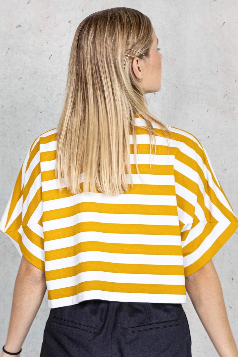 No63 T-Shirt mit Streifen