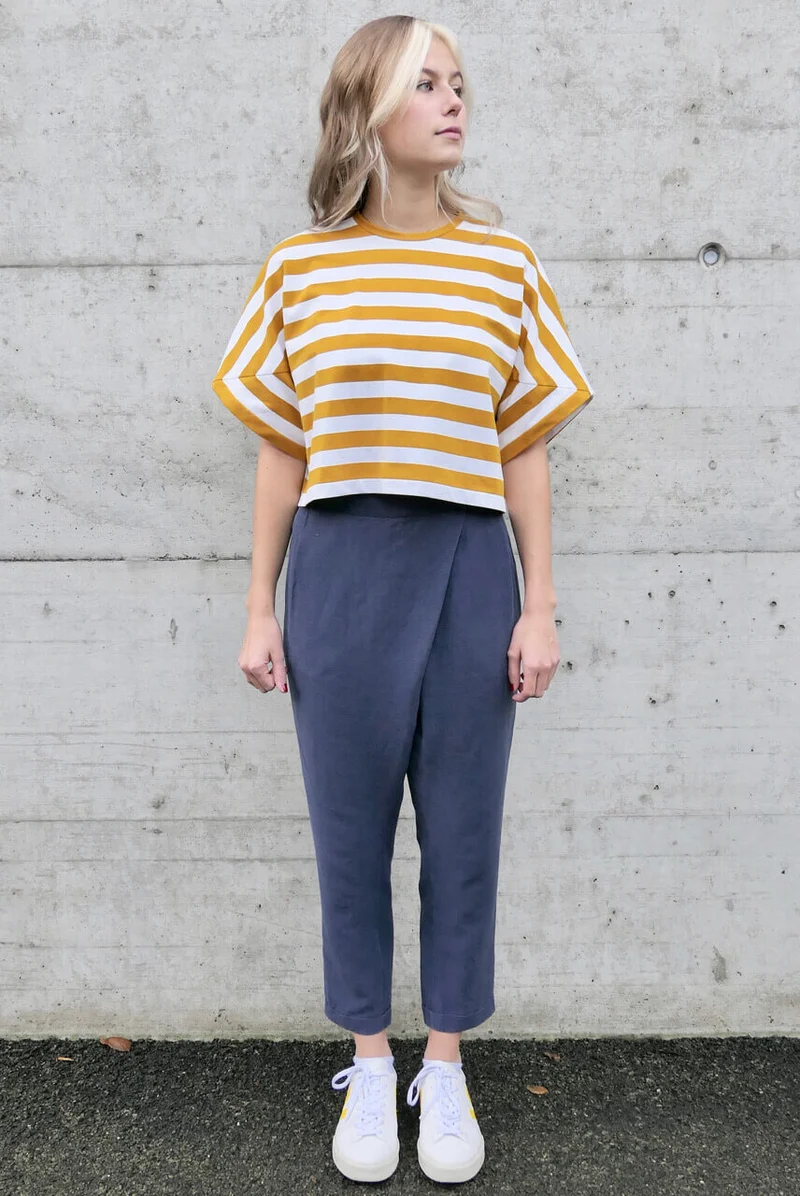 No63 T-Shirt mit Streifen