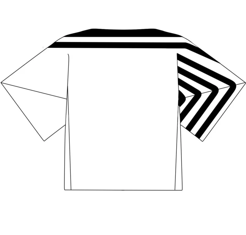 No63 T-Shirt mit Streifen