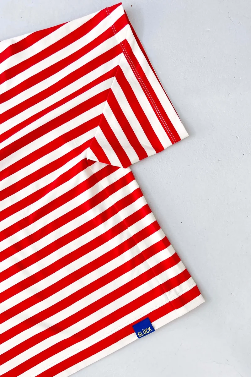 No63 T-Shirt mit Streifen