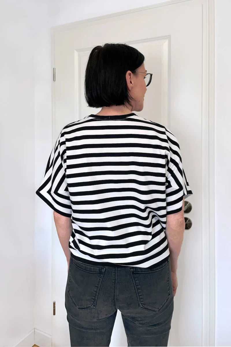 No63 T-Shirt mit Streifen