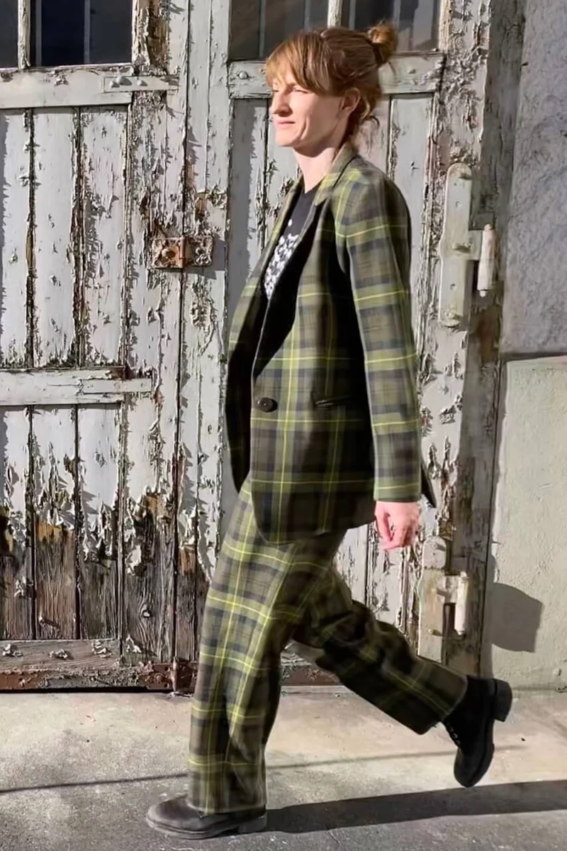 No46 Schnittmuster Longblazer