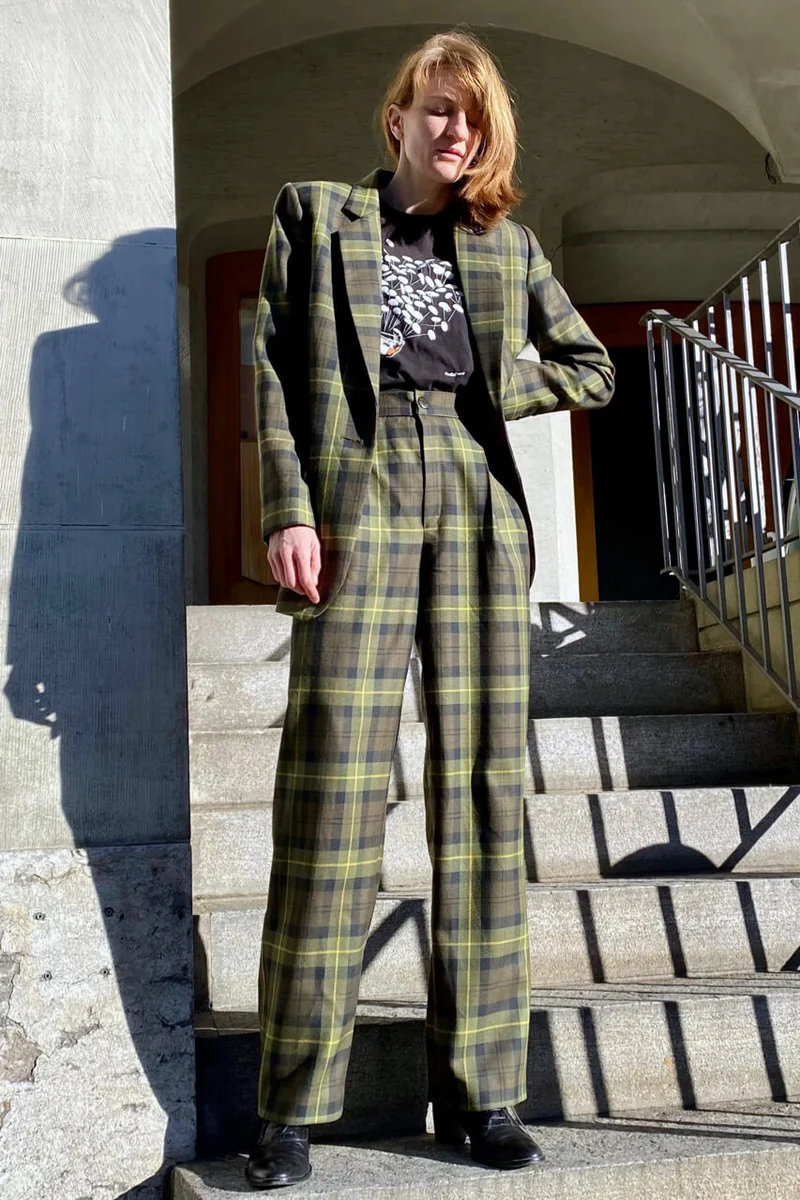 No46 Schnittmuster Longblazer
