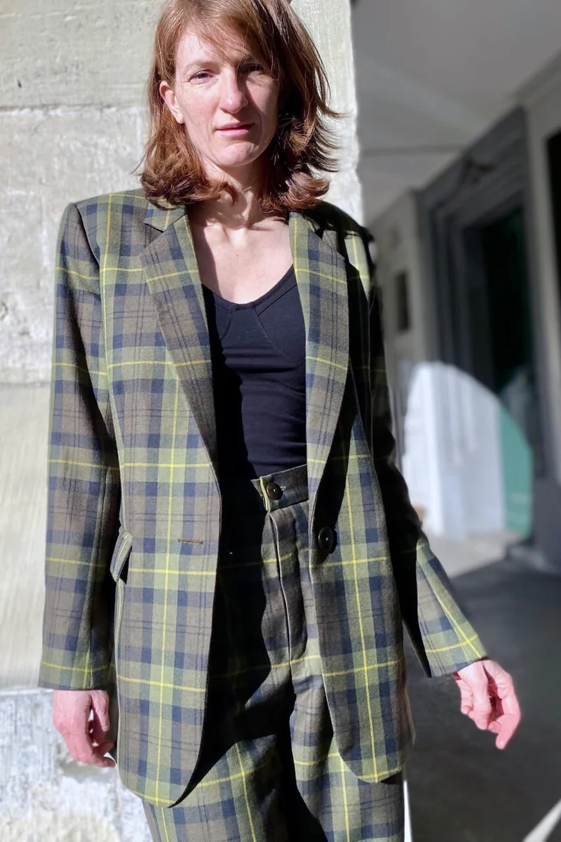 No46 Schnittmuster Longblazer