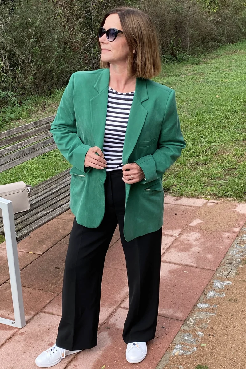 No46 Schnittmuster Longblazer