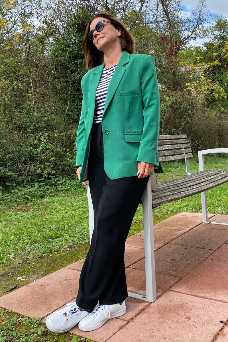 No46 Schnittmuster Longblazer