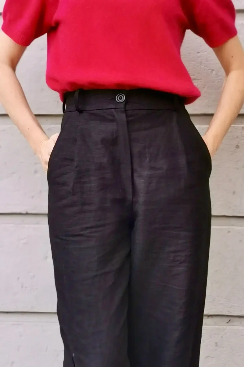 No60 Hose mit Rückenelast