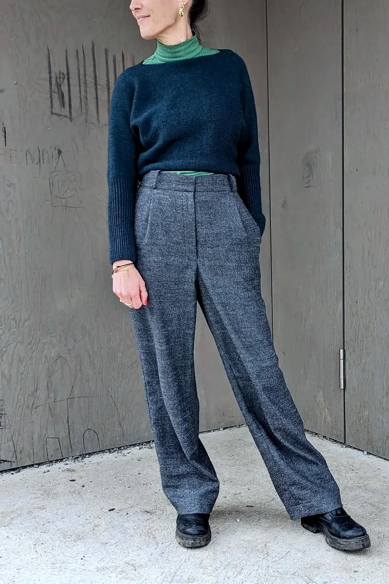 No60 Hose mit Rückenelast