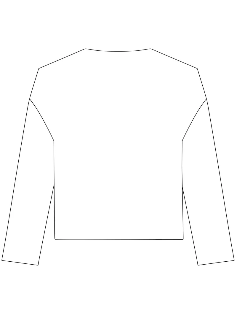No49 kurze Jacke zweireihig