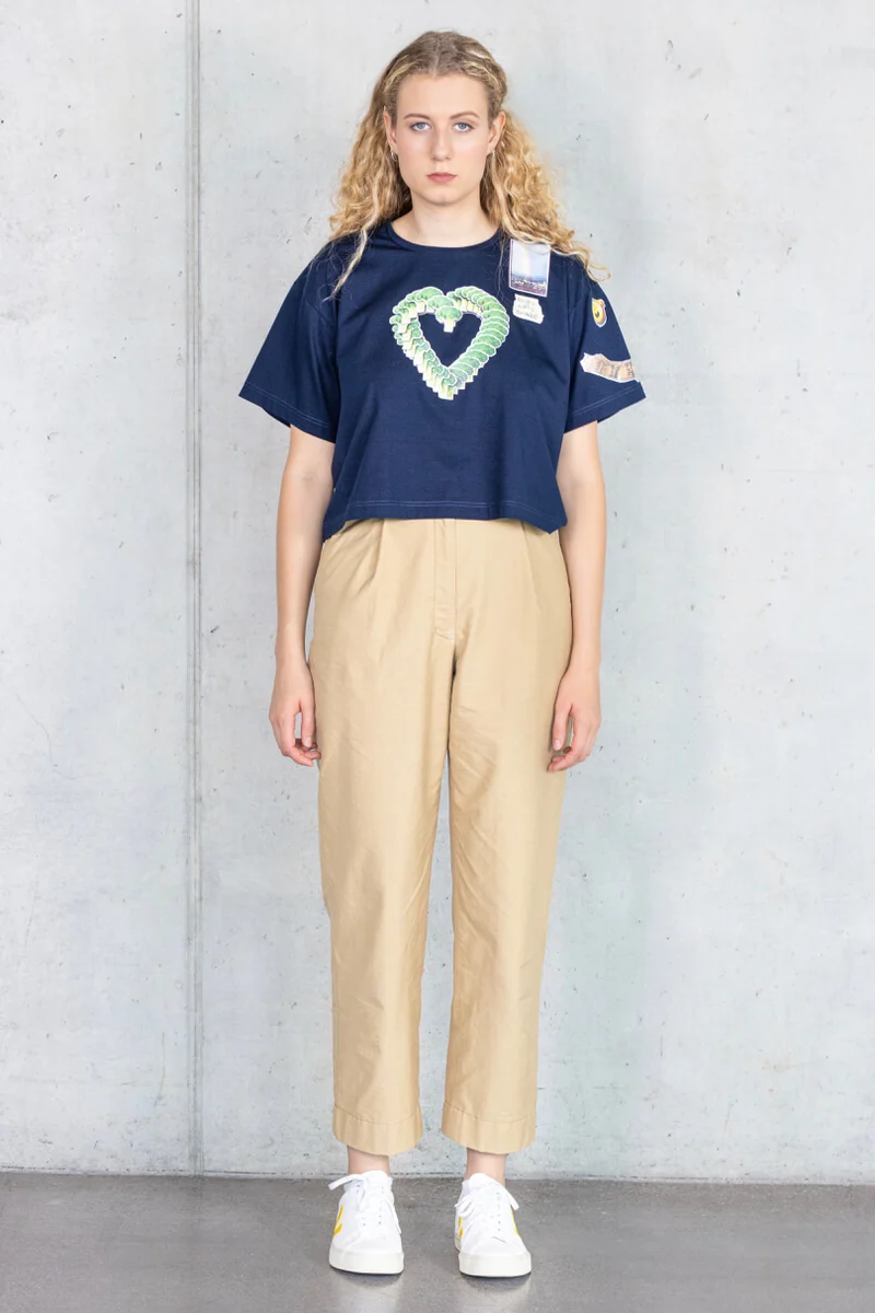 No61 Cropped T-Shirt Corvin unisex