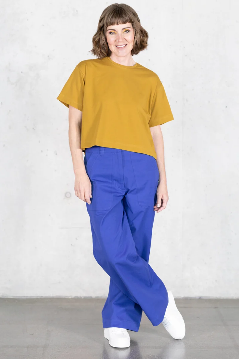 No61 Cropped T-Shirt Corvin unisex