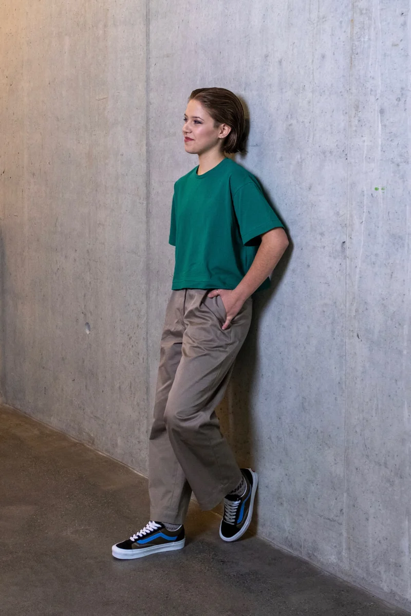No61 Cropped T-Shirt Corvin unisex