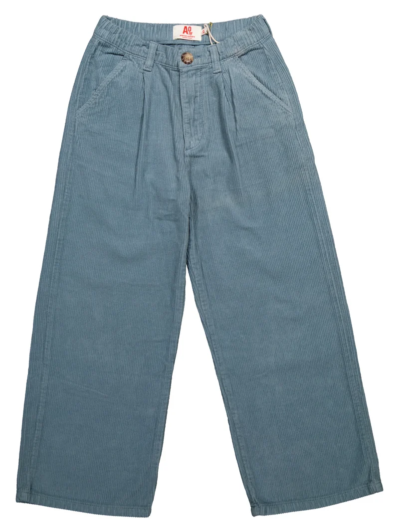 Cordhose Blau