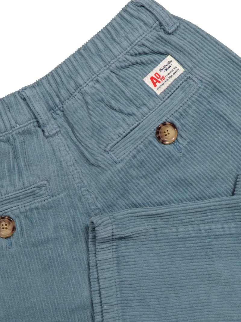 Cordhose Blau