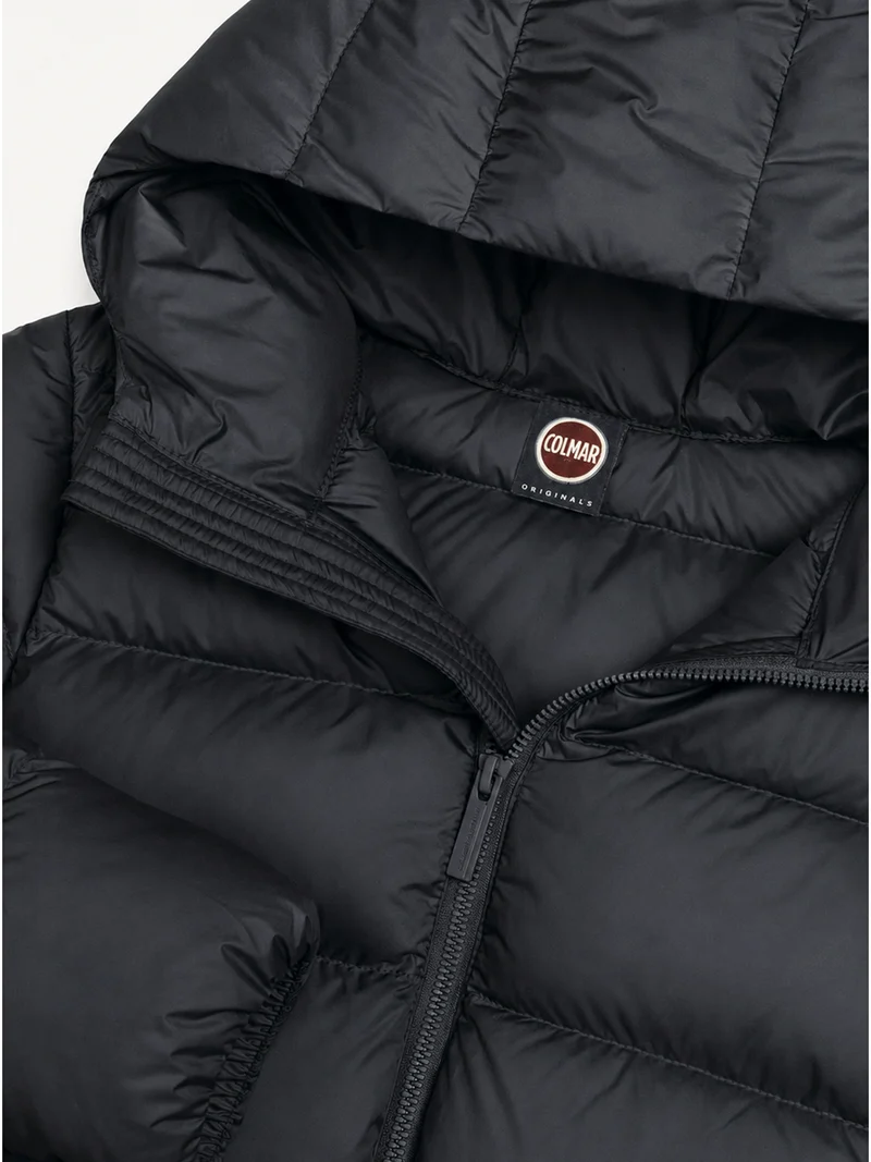Daunenjacke Microfiber Schwarz